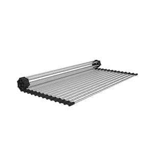 15 in. x 20 in. Stainless Steel Roll Up Sink Grid