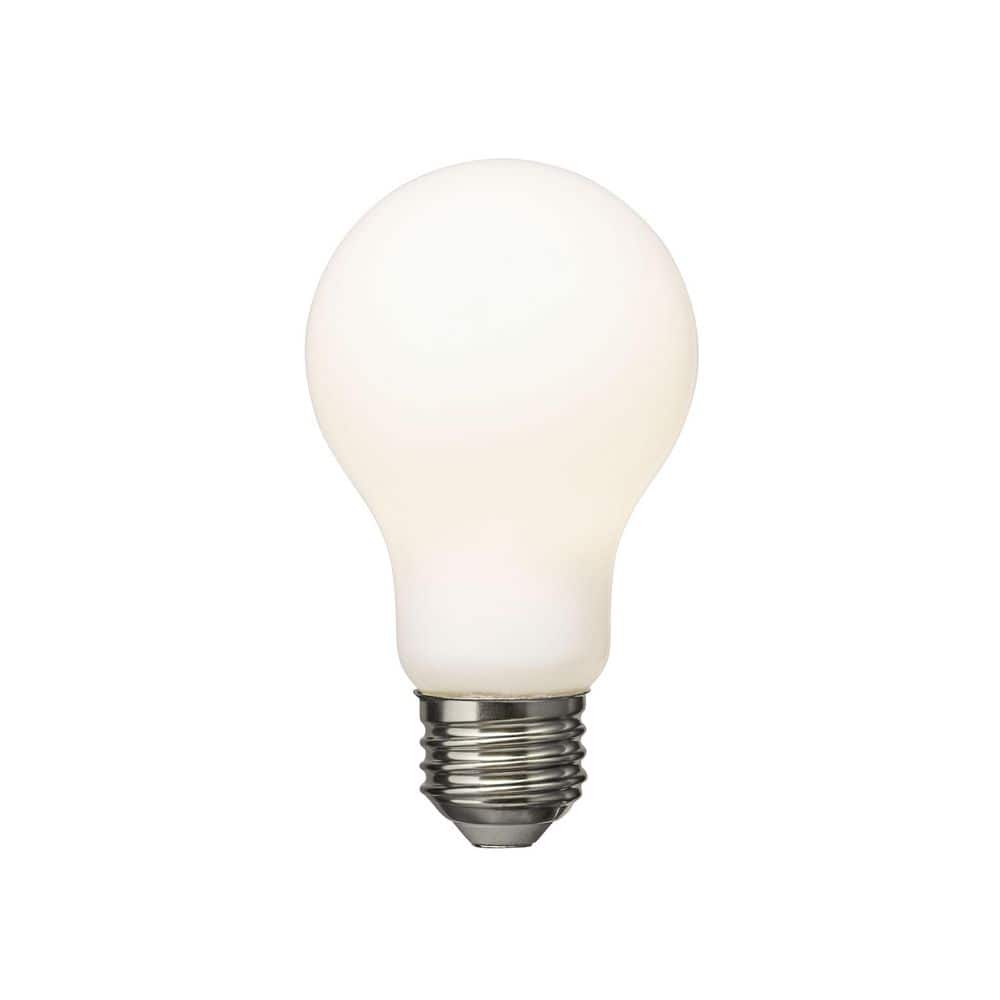 7.5-Watt Equivalent A19 Shape E26 Base Bright White (3000K) Dimmable Frosted LED Light Bulb (1-Pack) price history on PriceWatchPro
