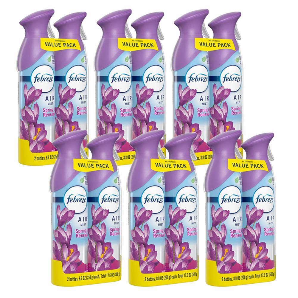 Air 8.8 oz. Spring and Renewal Air Freshener Spray (2-CNT, Case of 6)