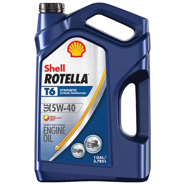 Shell Rotella Shell Rotella T6 Full Synthetic SAE 5W-40 Diesel Motor Oil 1 Gal.