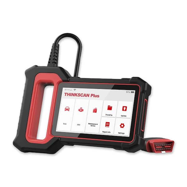 Thinkcar 5 in. OBD2 Scanner Car Code Reader Professional Tablet Vehicle Diagnostic Scan Tool PLUS S2 TKPS2 - The Depot