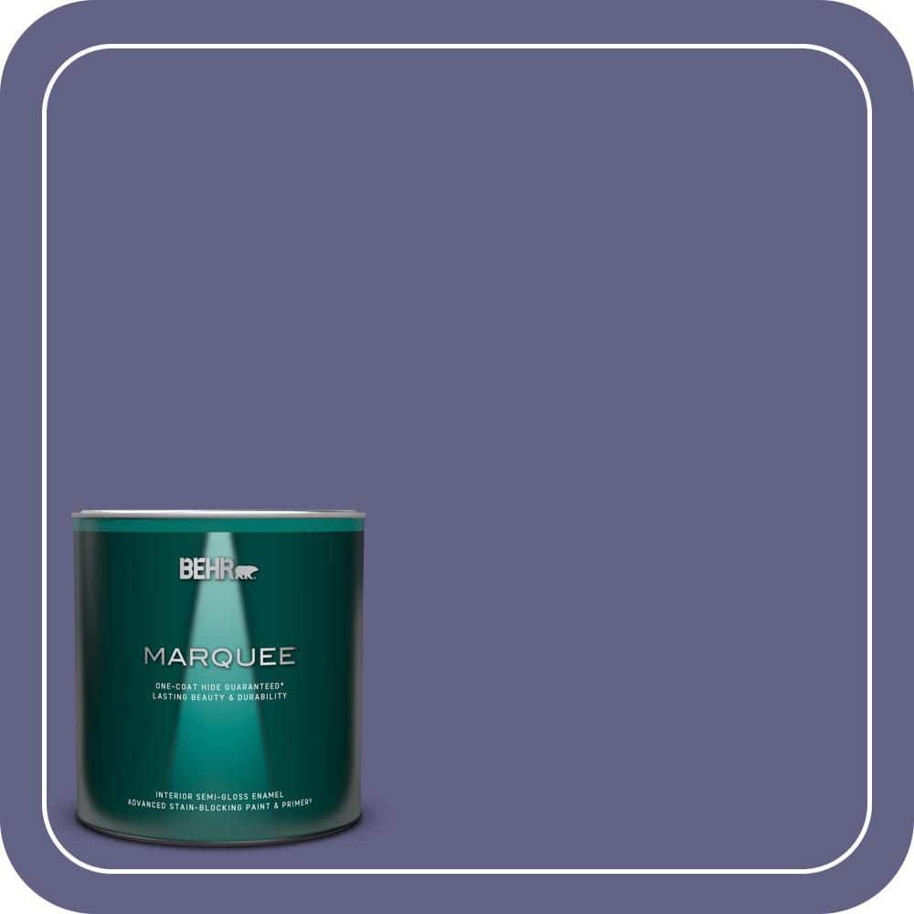 1 qt. #640D-7 Pharaoh Purple Semi-Gloss Enamel Interior Paint & Primer price history on PriceWatchPro