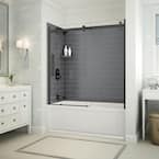 MAAX Utile Metro 32 in. x 60 in. x 81 in. Bath and Shower Combo in ...