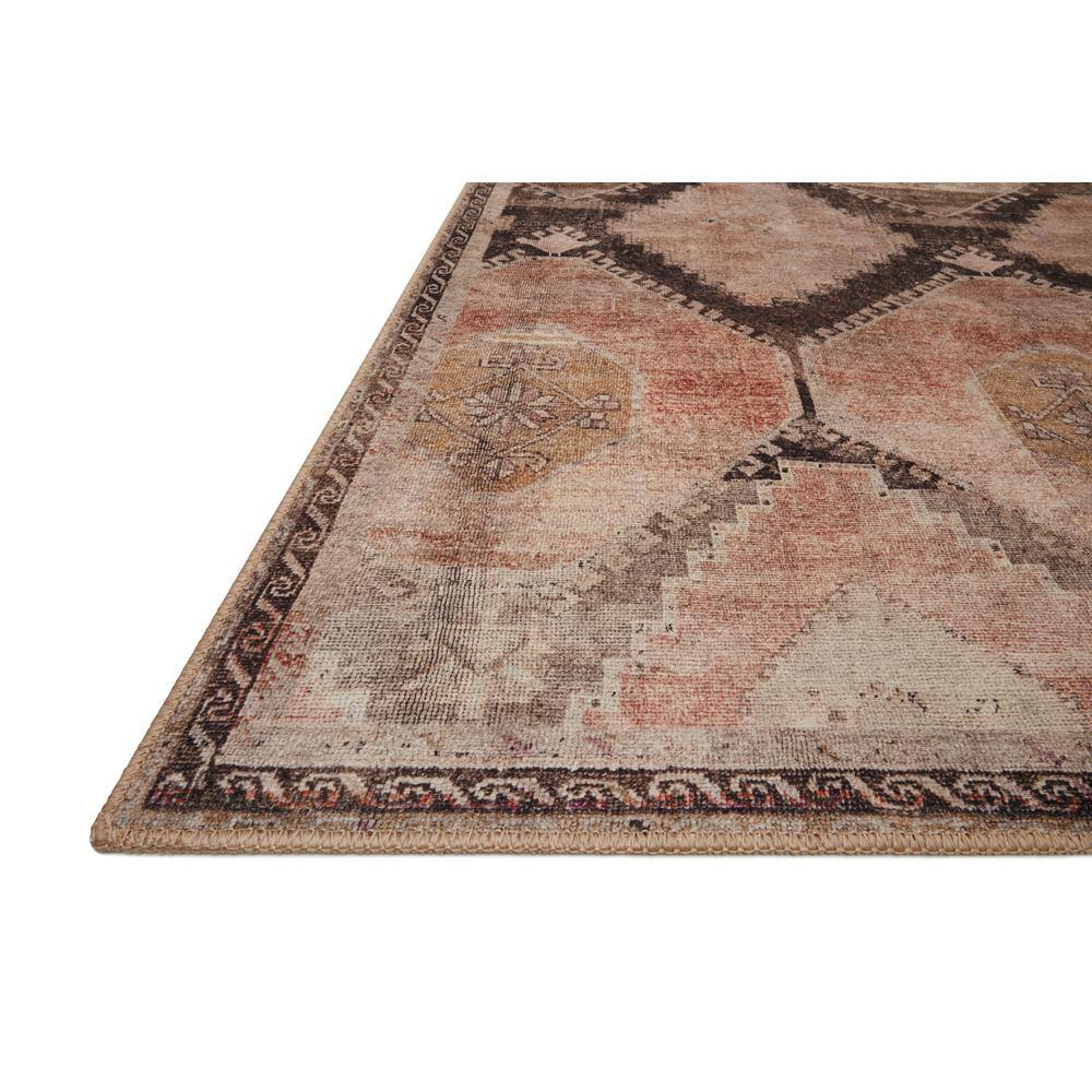 Handmade Wynter Graphite Easy-Care Synthetic Rectangular Rug