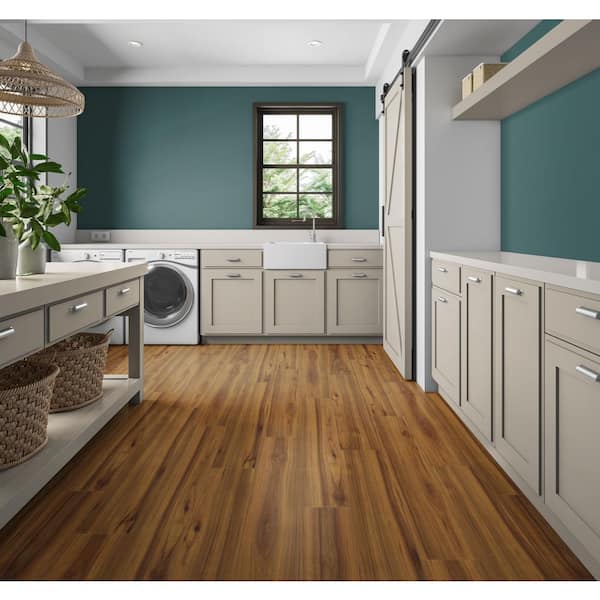 Home Decorators Collection Hidden Canyon Hickory 12 mm T x 8 in. W  Waterproof Laminate Wood Flooring(15.94 sq. ft./Case) 361042-2K770