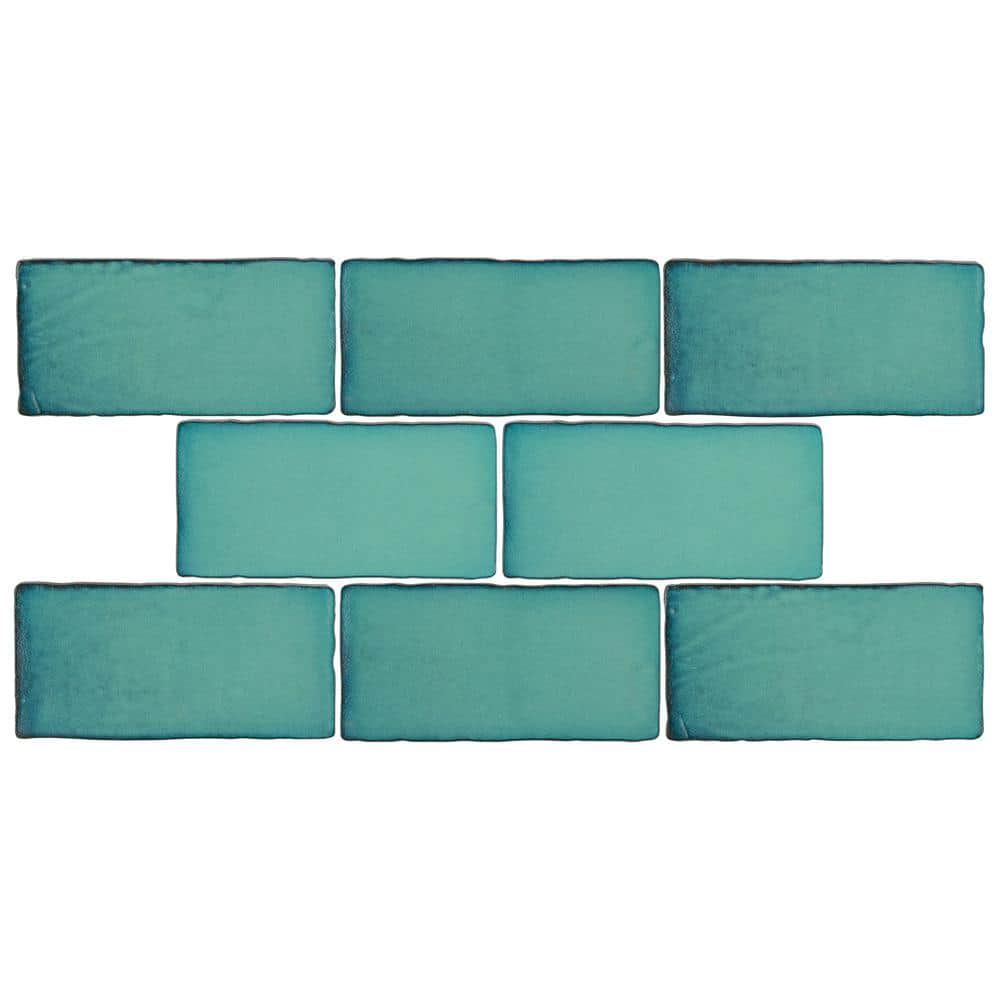 Antic Special Lava Verde 3 in. x 6 in. Ceramic Wall Take Home Tile Sample price history on PriceWatchPro