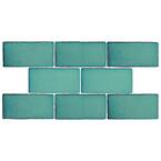 Antic Special Lava Verde 3 in. x 6 in. Ceramic Wall Take Home Tile Sample