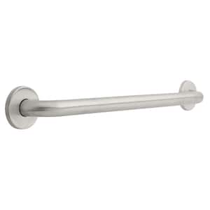 24 in. x 1-1/4 in. Concealed Screw ADA-Compliant Grab Bar in Stainless