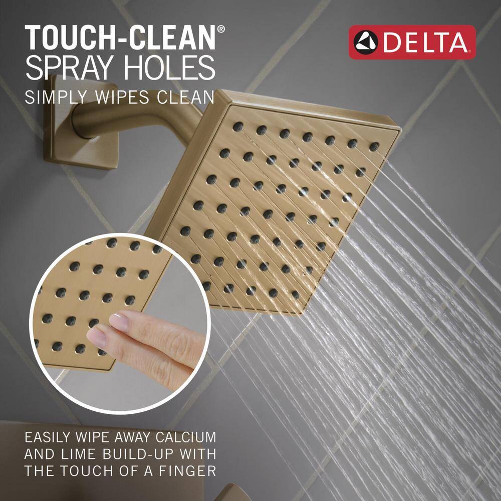 Velum Champagne Bronze Single-Function Tub and Shower Faucet Set