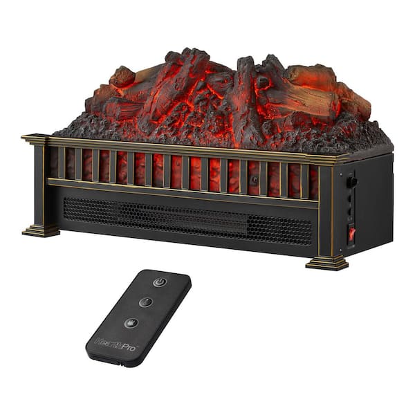 Home Decorators Collection 23 in. Electric Fireplace Log Set with Infrared  Heat and Remote SP6177 The Home Depot