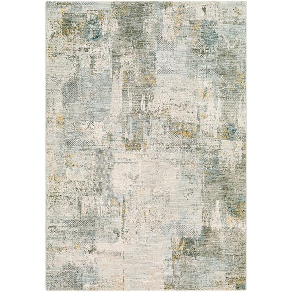Melana Gray Doormat 3 ft. x 4 ft. Abstract Indoor Area Rug