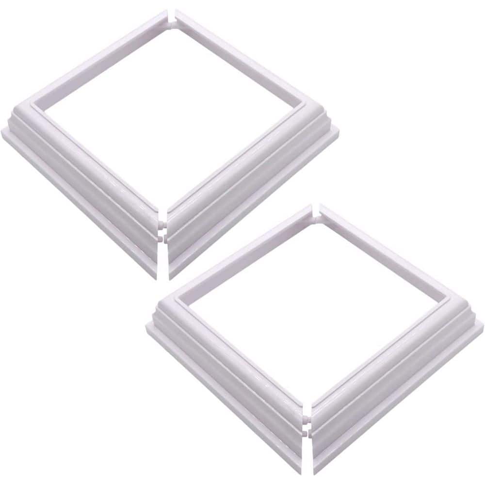 1.3 in. H x 4 in. W White Vinyl Stair Railing Kit price history on PriceWatchPro