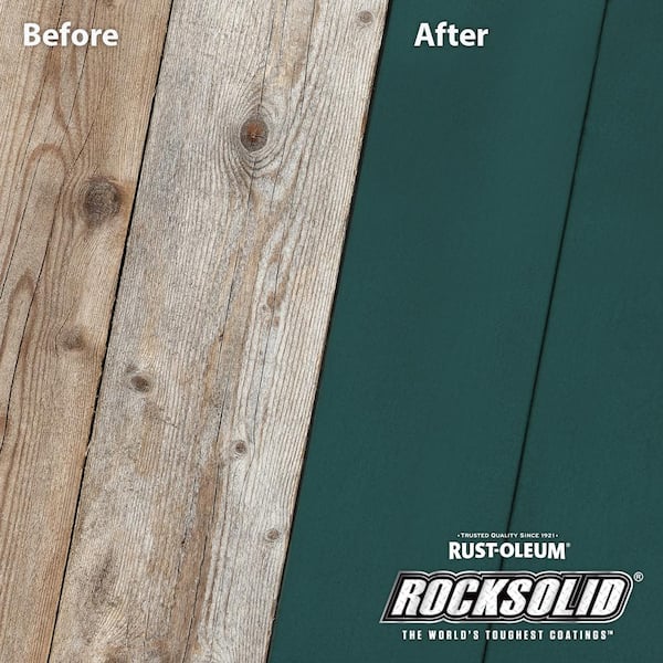 5 gal. Tile Green Exterior 2X Solid Stain