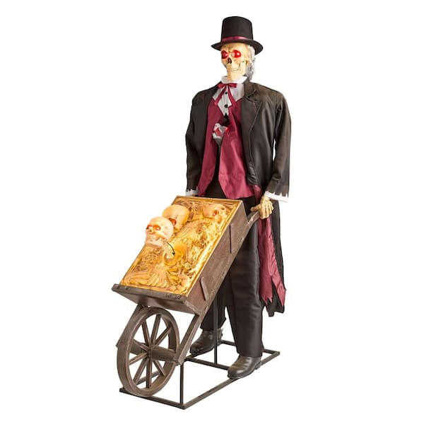 6.5 FT Grave & Bones Animated LED Grave Robber
