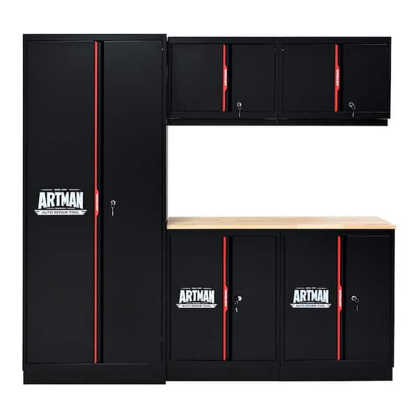 18in Steel Filing Cabinet With Compartments For Office Use, Storage, File Storage, Archives, High and Low Cabinets