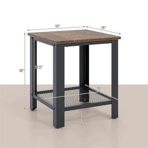 H＆O✕GeekField ML SIDE TABLE Amazon.com: KJGKK C Shaped End Table, 27 Inches High Small