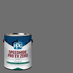 SPEEDHIDE 1 gal. PPG0996-6 Slate Mine Satin Exterior Paint PPG0996