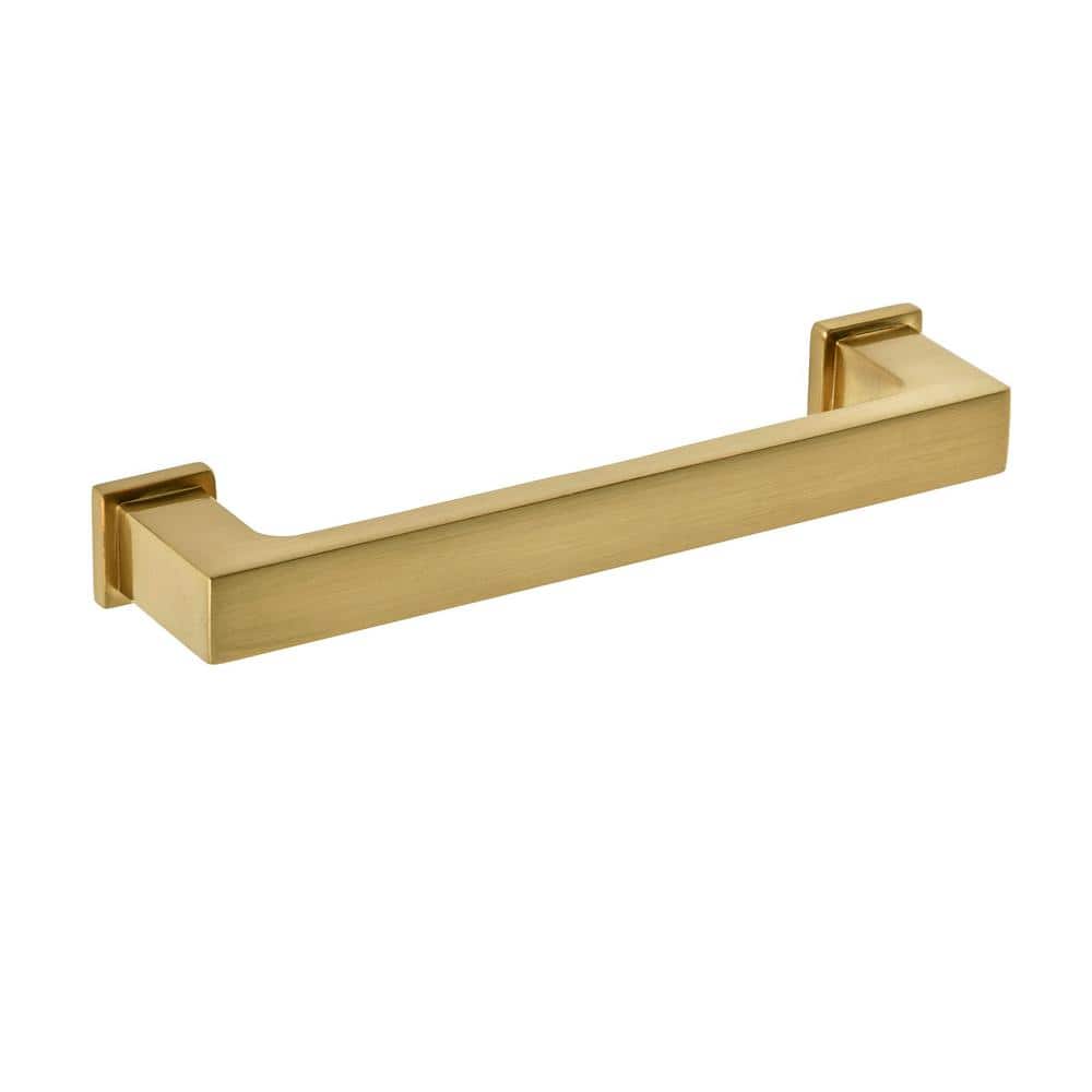 1 Piece - Brass Main Door Handle Gold Dresser Pulls Knobs Hotel Home