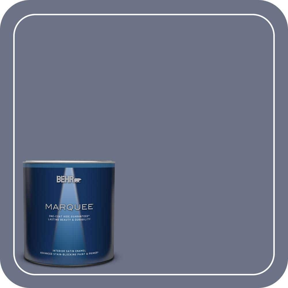 1 qt. #PPU16-17 Blue Aura One-Coat Hide Satin Enamel Interior Paint & Primer price history on PriceWatchPro
