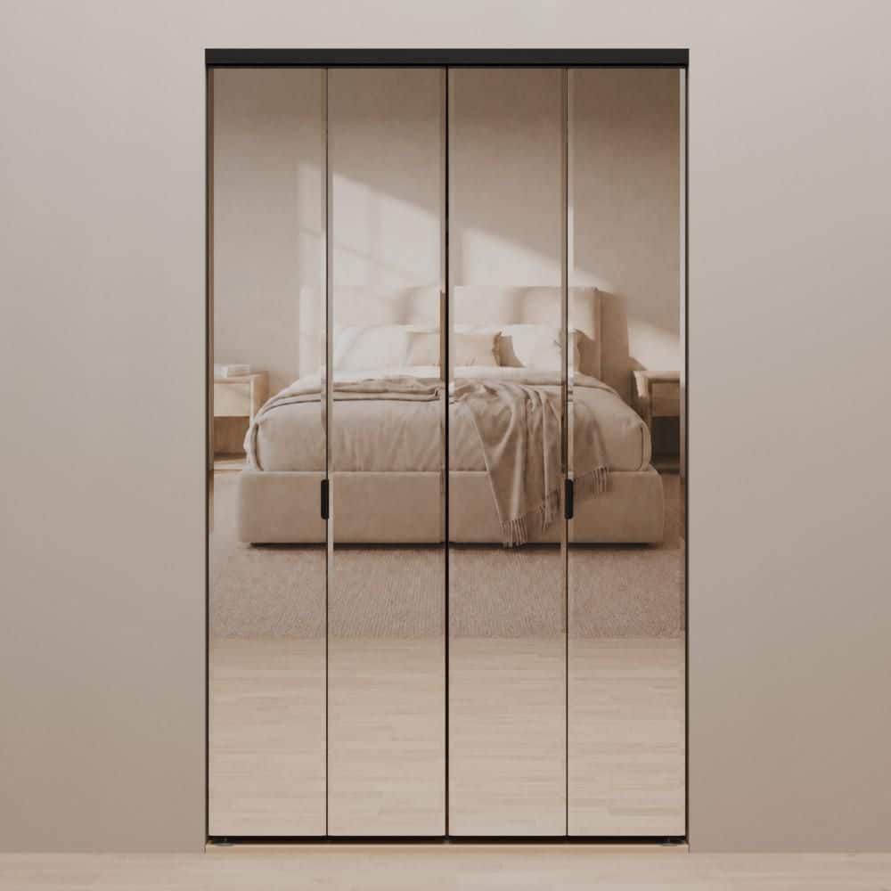 Impact Plus 60 in. x 80 in. Beveled Edge Frameless Full Lite