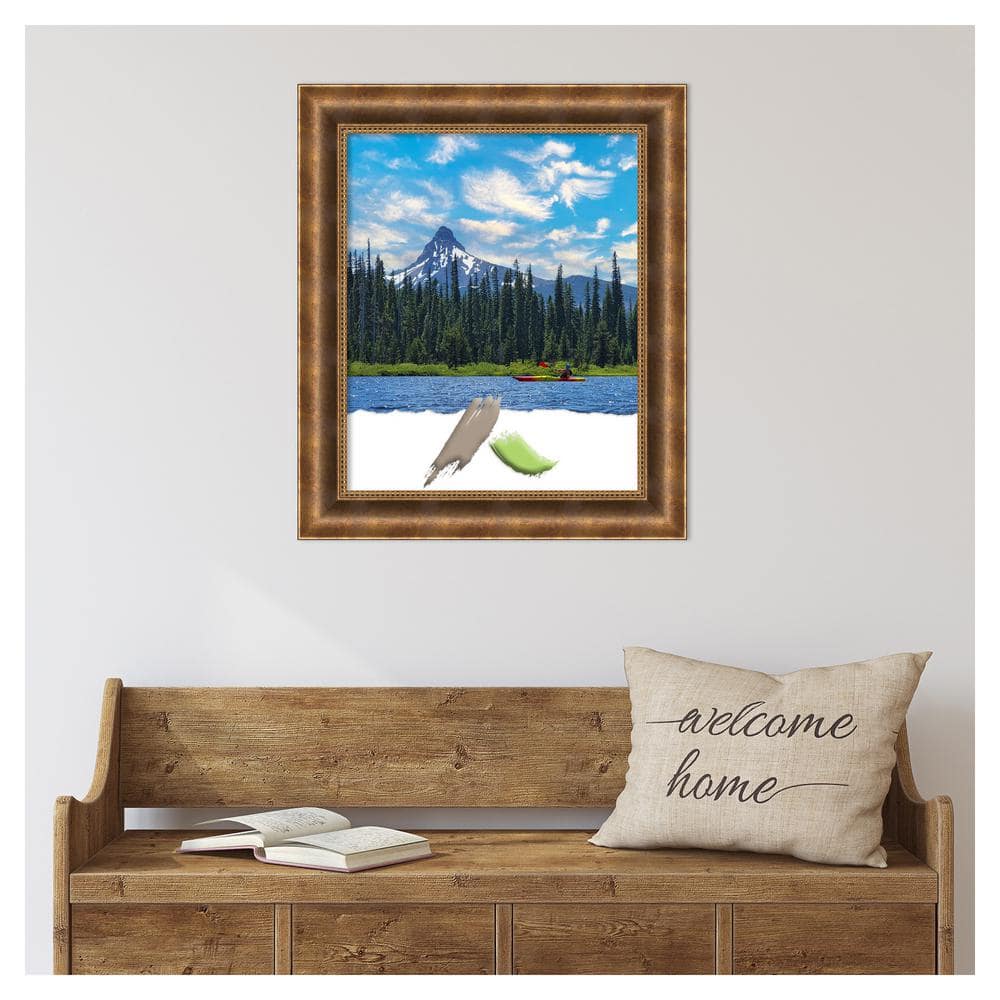 Manhattan Bronze 18x22 Pine Wood Picture Frame