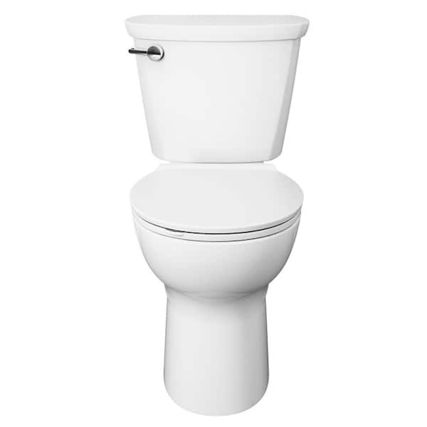 American Standard Cadet Pro 2-piece 1.6 GPF Single Flush Round Toilet in White