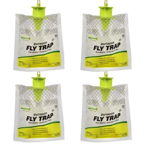 Outdoor Disposable Fly Trap (4-Pack)