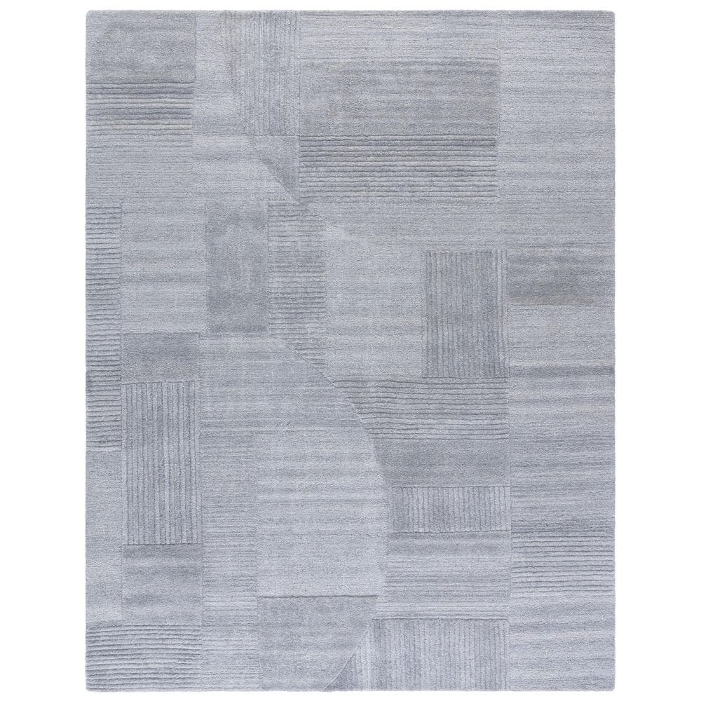 Harvest 8 ft. x 10 ft. Gray Solid Geometric Area Rug price history on PriceWatchPro