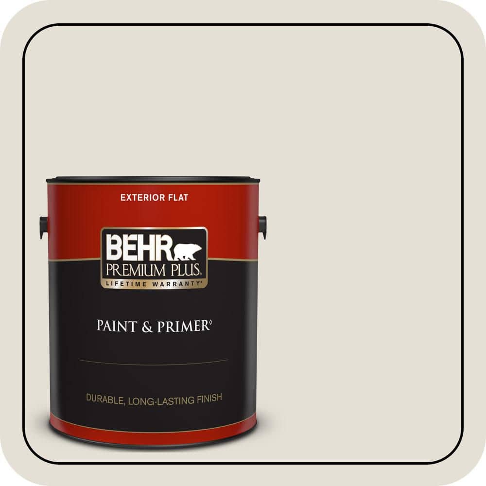 1 gal. #ECC-15-2 Light Sandstone Flat Exterior Paint & Primer price history on PriceWatchPro