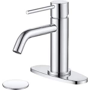 Bathroom Faucet Single Handle Bathroom Faucet for Sink Bathtub Accessories Set Chrome