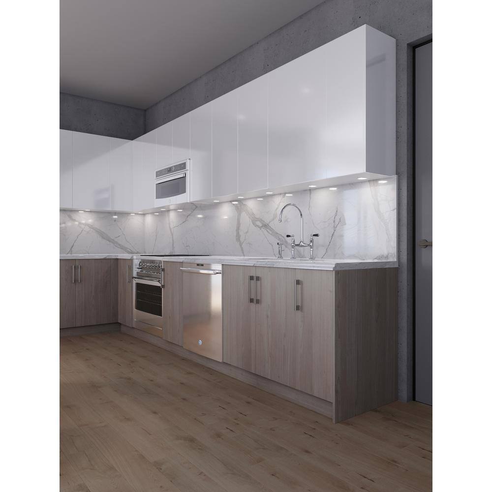 Cambridge 42" Grey Driftwood Wall Cabinet with Adjustable Shelves