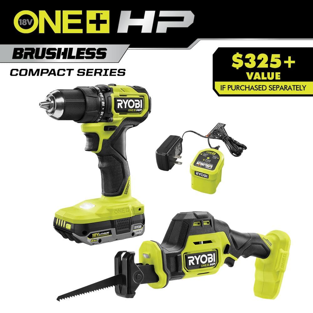 Reviews for RYOBI ONE+ HP 18V Brushless Cordless Compact 2Tool Combo