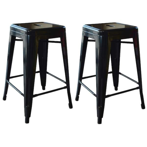 stackable bar stools metal