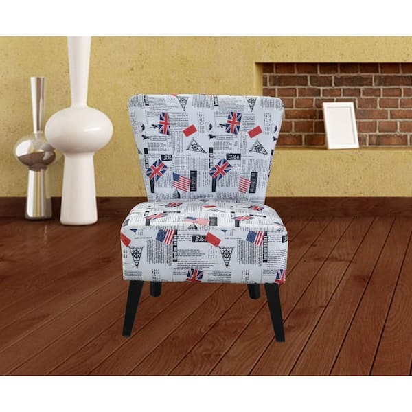 Unbranded Multi Color Fabric Accent Chair