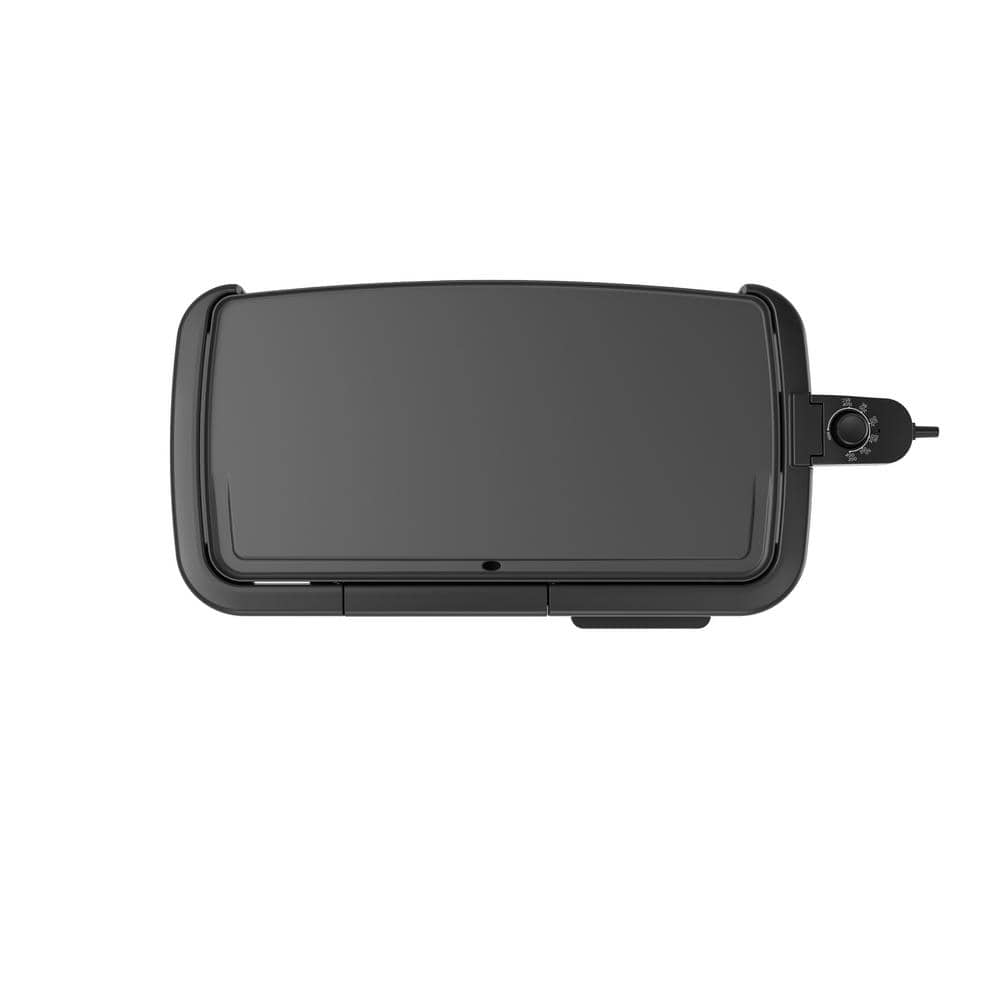 Family Sized Electric Griddle with Warming Tray