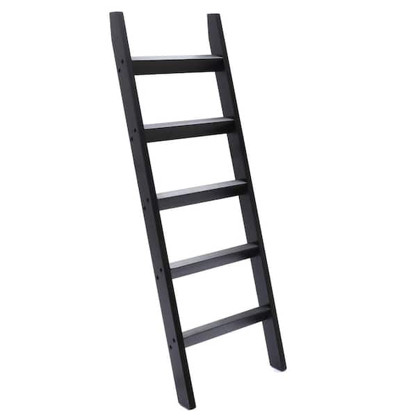 Blanket ladder dark wood hot sale