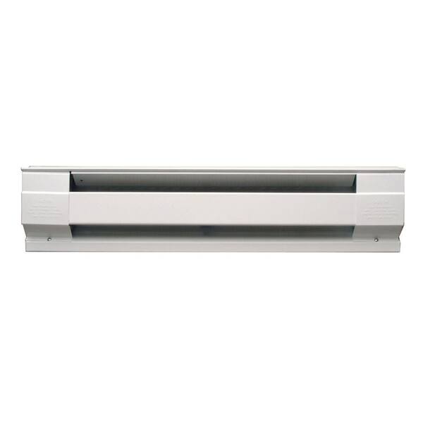 WALL ELECTRIC BASEBOARD HEATER by CADET Convection Heat 120V & 240V White 