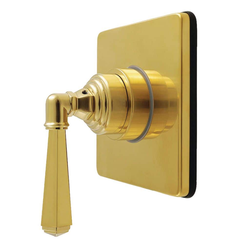 Metropolitan 3/4 in. Single-Handle 1-Hole Wall Mount 6-Way Diverter Valve with Trim Kit in Brushed Brass price history on PriceWatchPro