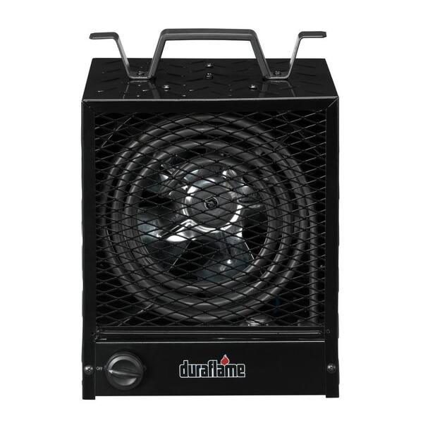 Duraflame 1400-Watt Infrared Utility Portable Fan Heater with Handle - Black