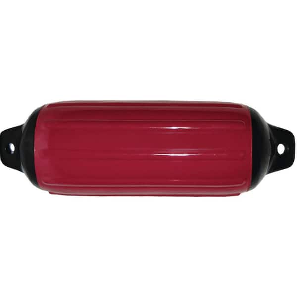 Taylor Made Super Gard 6-1/2 in. x 22 in. Vinyl Inflatable Fender in Red