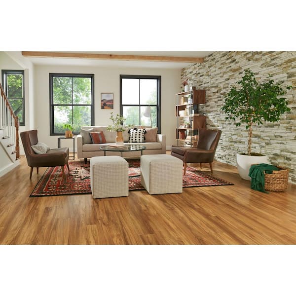 Pergo XP+ Catalina Acacia 10 mm T x 6.1 in. W Waterproof Laminate Wood Flooring (20.15 sqft/case)