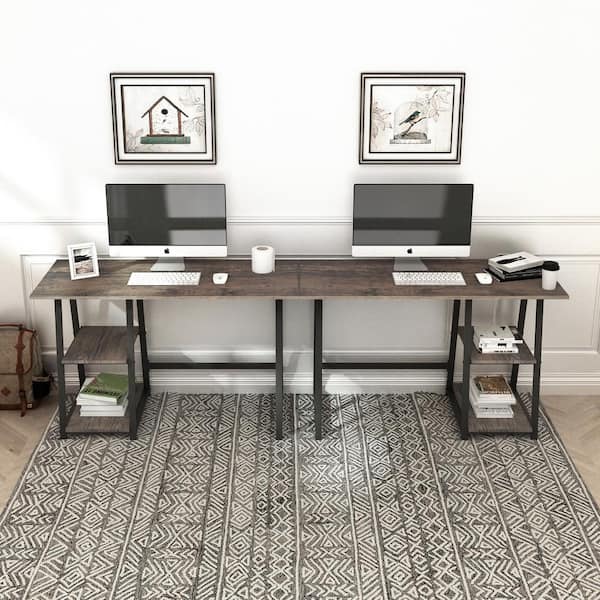 Magic Home 47.4 in. Computer Desk Study Writing Table with