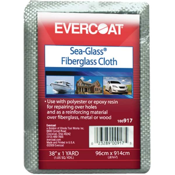 Evercoat 6 oz. 38 in. x 3 yds. Woven Fiberglass Cloth for All Marine Resins