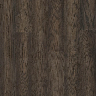 Hydropel Dark Brown Oak 7/16 in. T x 5 in. W Waterproof Engineered Hardwood Flooring (22.6 sqft/case)