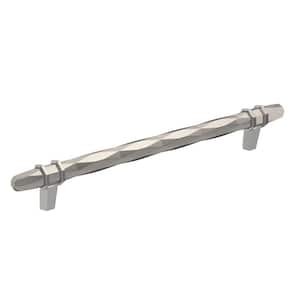 London 8 in. 203 mm Satin Nickel/Polished Chrome Bar Pull