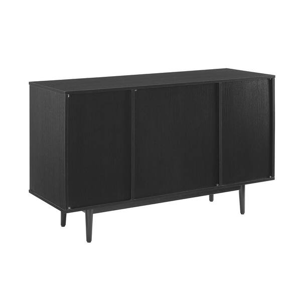 CROSLEY FURNITURE Liam Black Sideboard with Wine Storage CF4211-BK