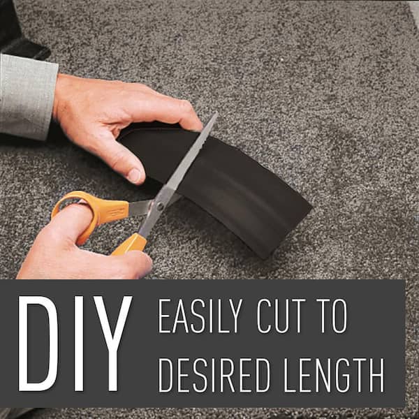 Wiremold Corduct 50 ft. 1-Channel Over-Floor Cord Protector, Black