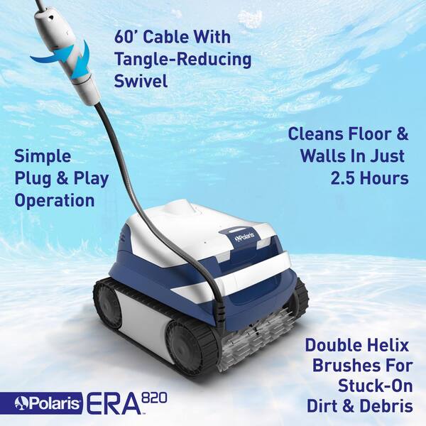 ERA820 Corded Robotic In Ground Pool Vacuum