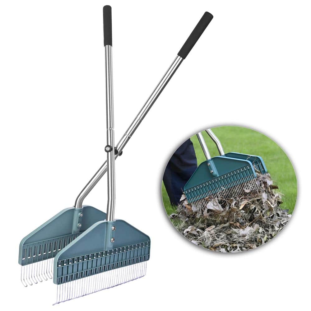 36.6 Inch Leaf Grabber Rake, Lightweight, 3.3 Lbs, 1 Pack price history on PriceWatchPro