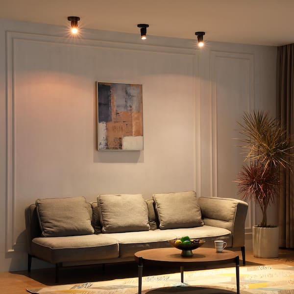 Vidalite ZIV Modern LED Flush Mount Monopoint with Color